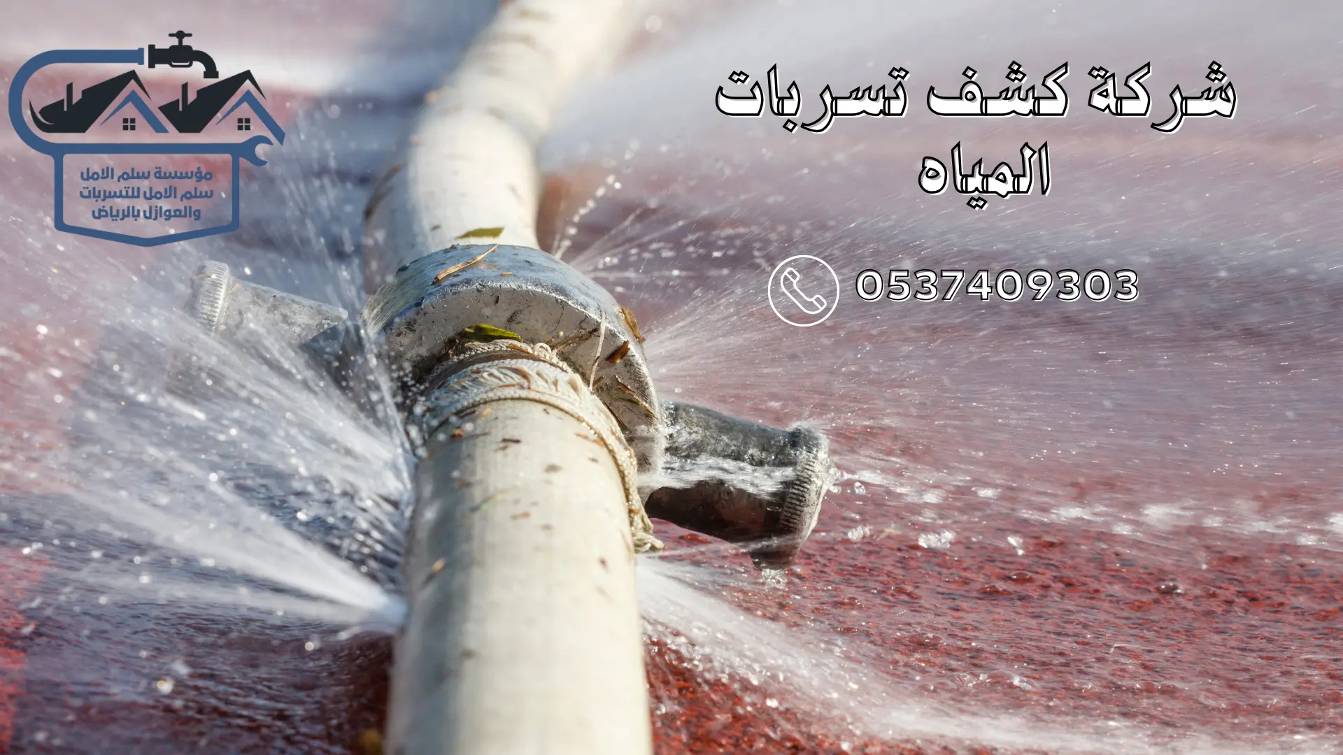 شركة كشف تسربات المياه