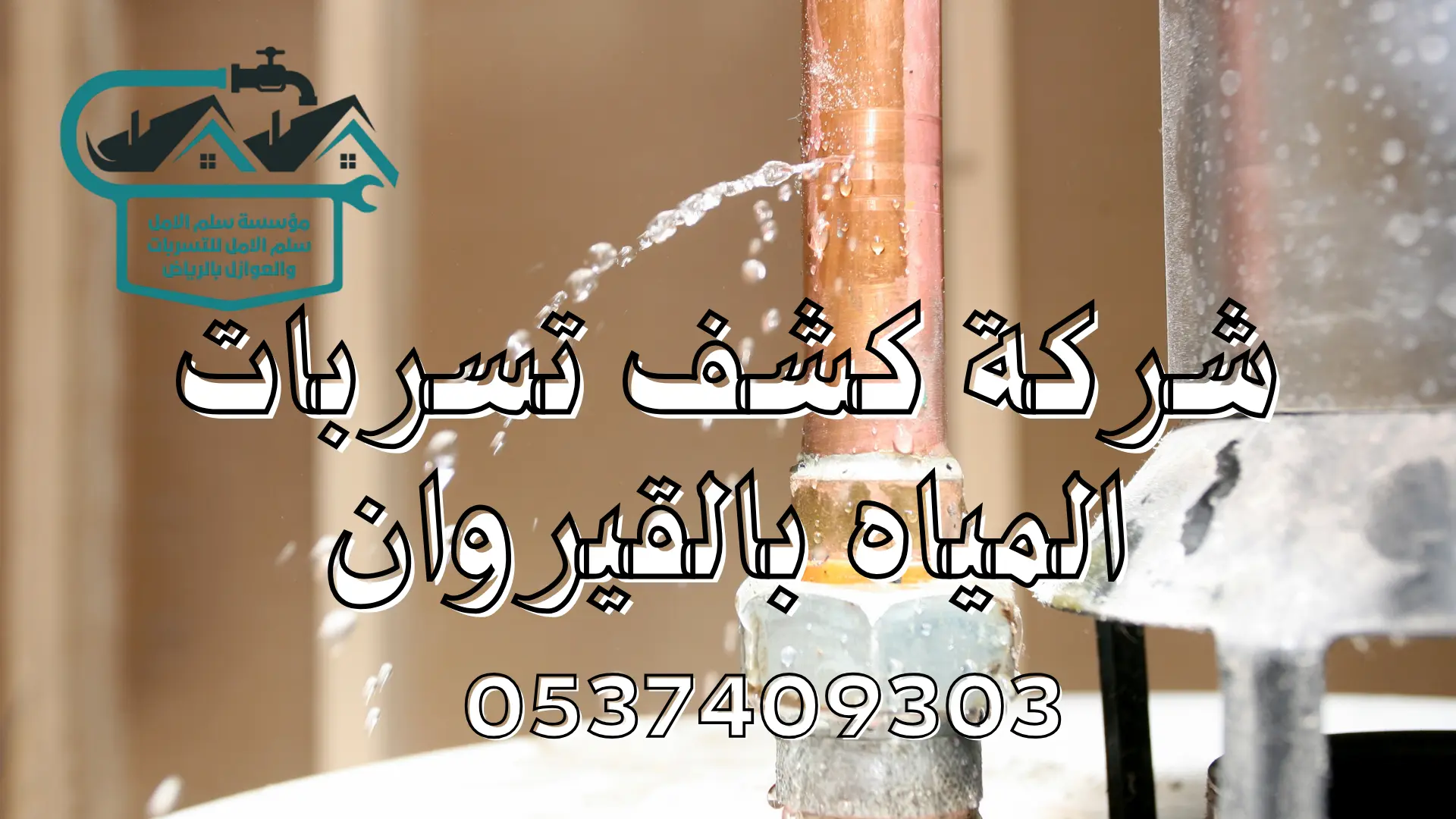 شركة كشف تسربات المياه بالقيروان