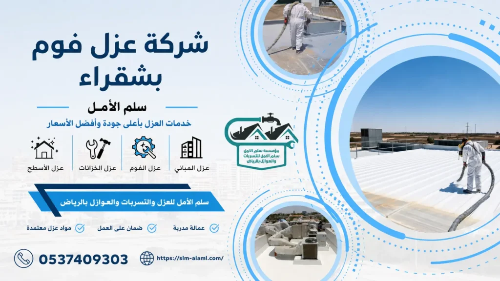 شركة عزل فوم بشقراء
