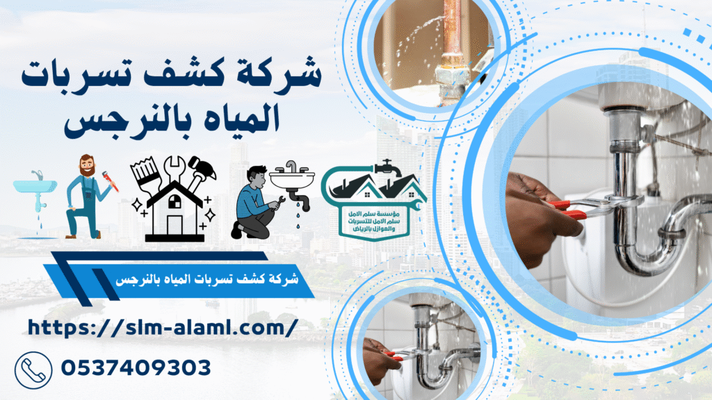 شركة كشف تسربات المياه بالنرجس